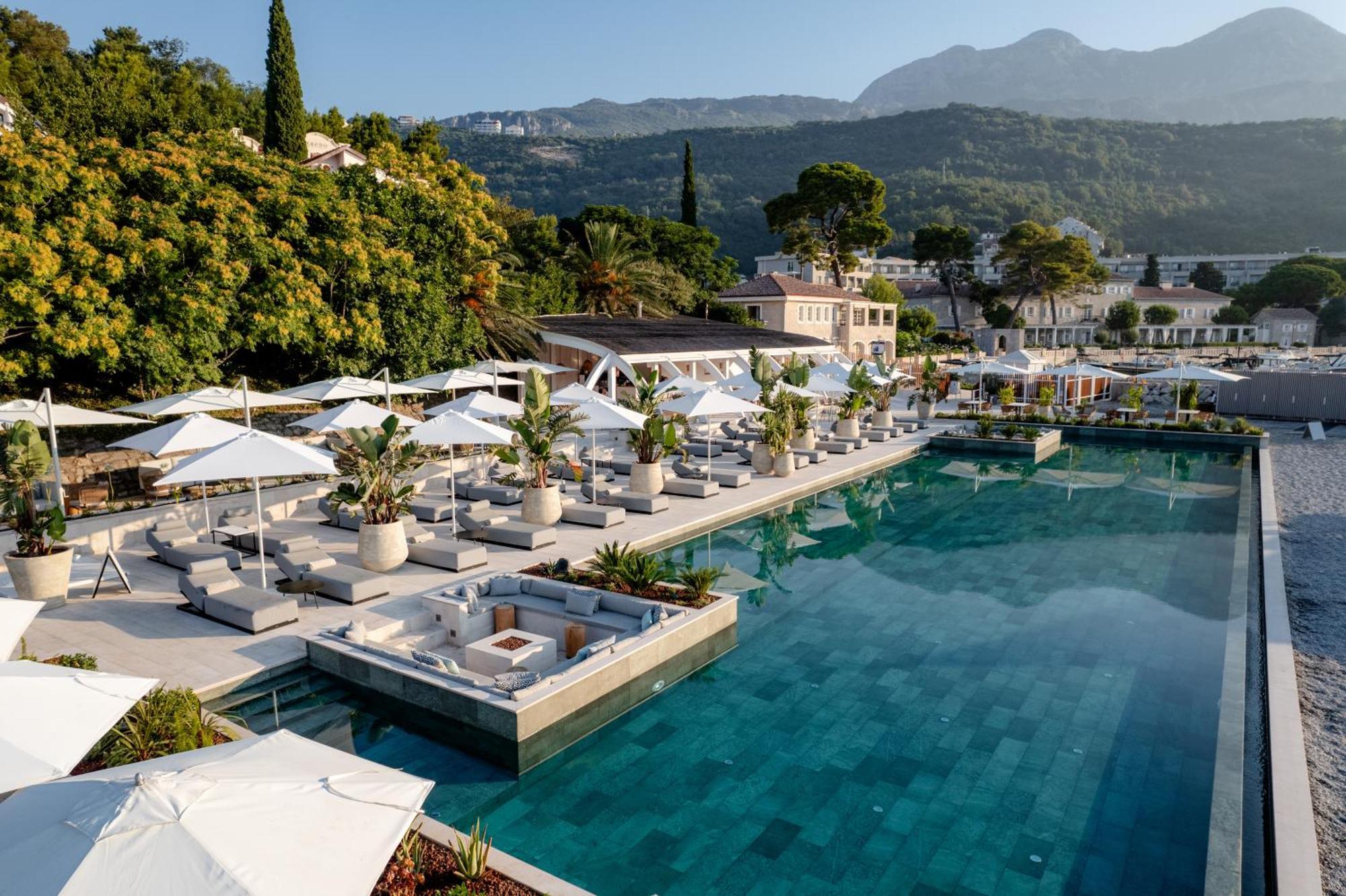 Lazure Hotel & Marina Herceg Novi Bagian luar foto